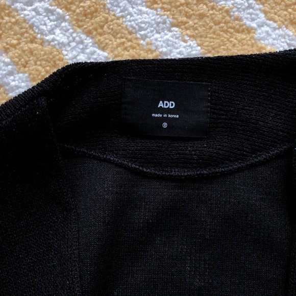 ADD Korea Black Cardigan - US Small - Picture 3 of 4